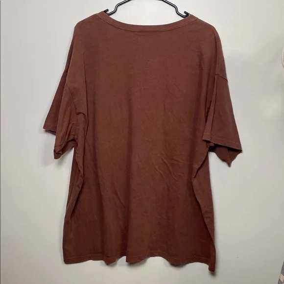 NWT Wrangler Women's Oversized Brown Graphic Tee L - Picture 4 of 5